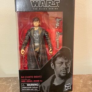 Star Wars Disney Black Series Hasbro Lando Calrissian & DJ (Canto Bight) Figures